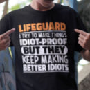 Search for funny lifeguard tshirts Ocean