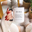 Search for definition of mother mugs Black and white