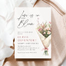 Search for floral bouquet bridal shower invitations Watercolor flower bouquet