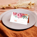 Search for orange place cards Elegant botanical