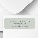 Search for sage return address labels Minimalist