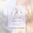 Search for princess thank you cards Unicorn