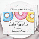 Search for doughnut baby sprinkle invitations Cute