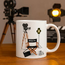 Search for clapboard mugs Film director
