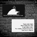 Search for crossed business cards Black and white