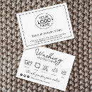 Search for washing instructions Black and white