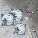 Search for delft coasters Blue and white