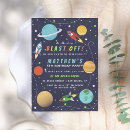 Search for blast off birthday invitations Boy