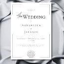 Search for black and white beach wedding invitations Classic