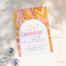 Search for pink orange birthday invitations Boho