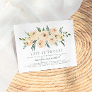 Search for love is patient invitations Blush pink