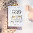 Search for elephant baby shower invitations Zebra