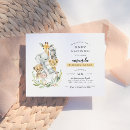 Search for zebra baby shower invitations Giraffe