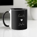 Search for black couple mugs Engagement