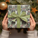 Search for raccoon christmas wrapping paper Cute