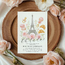Search for parisian baby shower invitations French