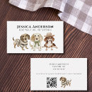 Search for pet sitting business cards Canine
