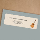 Search for guitar return address labels Acoustic