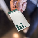 Search for hi hello business cards Modern