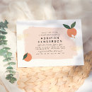 Search for bold bridal shower invitations Orange