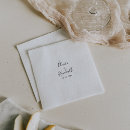 Search for fancy cocktail wedding napkins Rehearsal dinner