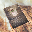 Search for rustic fall bridal shower invitations String lights