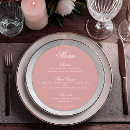 Search for round wedding menus Calligraphy