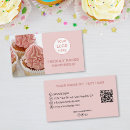 Search for bakery logo business cards Pink
