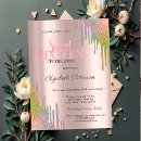 Search for rainbow sweet 16 invitations Princess