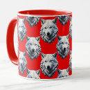 Search for red wolf mugs Animal