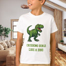Search for dinosaurs kids tshirts Tyrannosaurus rex
