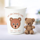 Search for teddy bear paper cups Baby shower