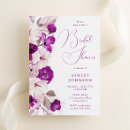 Search for plum bridal shower invitations Script