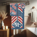Search for red white and blue bath towels Stars and stripes