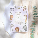 Search for safari baby shower thank you cards Jungle