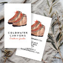 Search for adventure business cards Watercolor