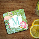 Search for pink flamingo coasters Summer