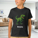 Search for dinosaur name tshirts Green