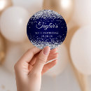 Search for navy silver stickers Glam