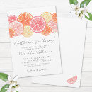Search for citrus baby shower invitations A little cutie