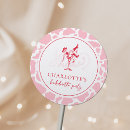 Search for hot pink bachelorette party stickers Modern