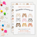 Search for cute kids birthday invitations Calling all party animals