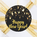 Search for sparkling happy new year stickers Glamourous