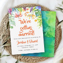 Search for luau save the dates Watercolor