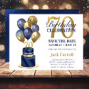 Search for 70th birthday save the dates Elegant