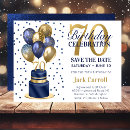 Search for 70th birthday save the dates Modern