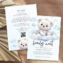 Search for cub baby shower invitations Beary cute baby
