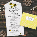 Search for soon to bee baby shower invitations Bumblebee