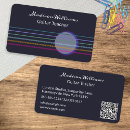 Search for stringed instruments business cards Teacher