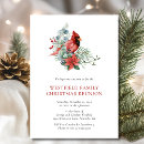 Search for cardinal christmas invitations Poinsettia